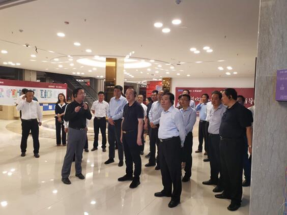 滁州市“三看三比”检查组莅临定远红星美凯龙商场观摩项目工作