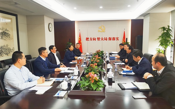 王思军会见安徽建工集团副总经理陈仁虎一行